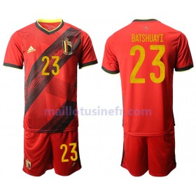 Maillot de Foot Belgique BATSHUAYI 23 Domicile UEFA EURO 2020 - Enfant